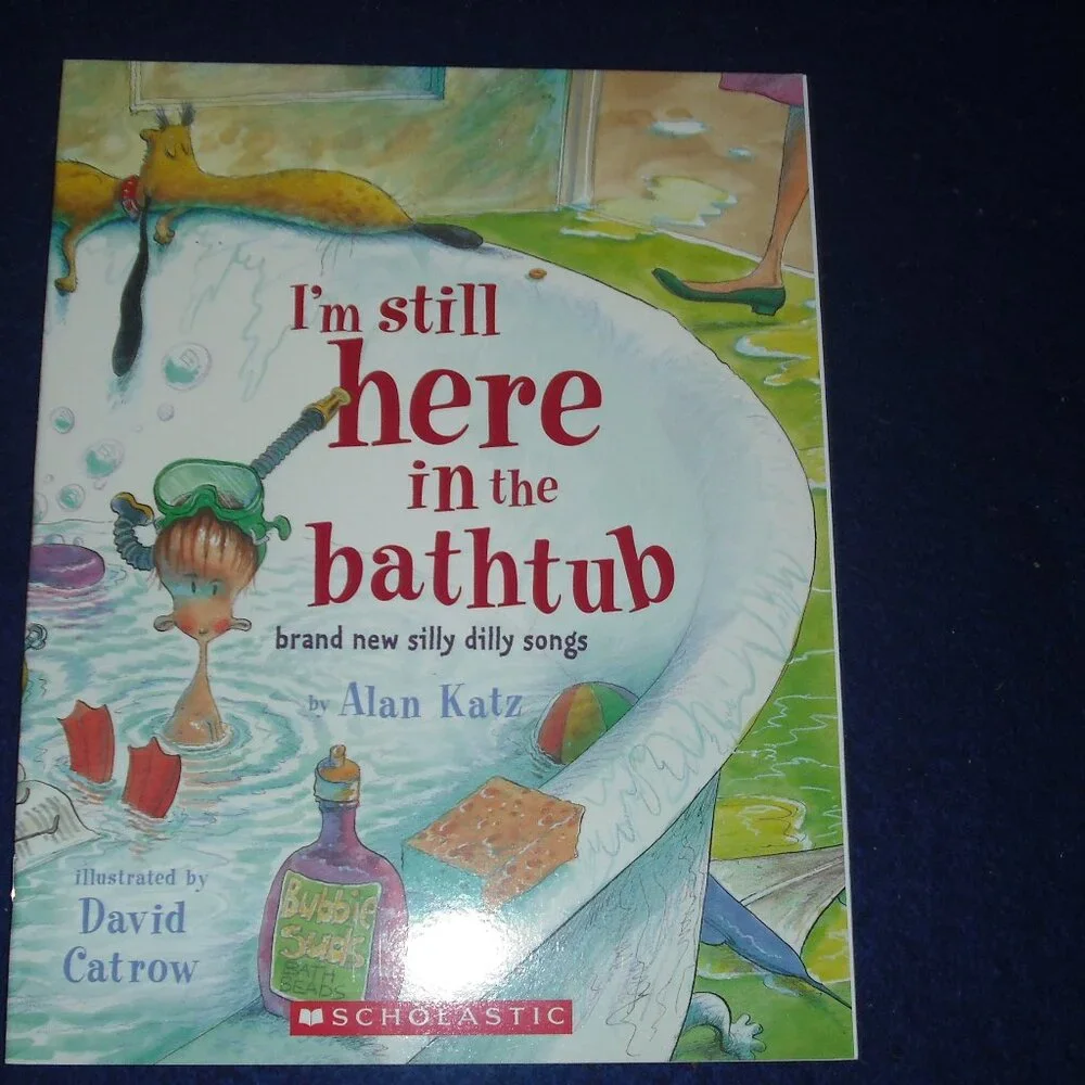 I'm here in the Bathtub + Count Monkeys + Pirates Tucking in + Teddy Bear.